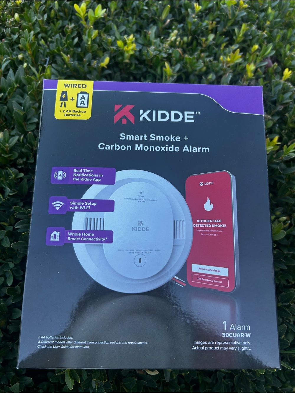 Kidde Smart Smoke & Carbon Monoxide Alarm - White(New)